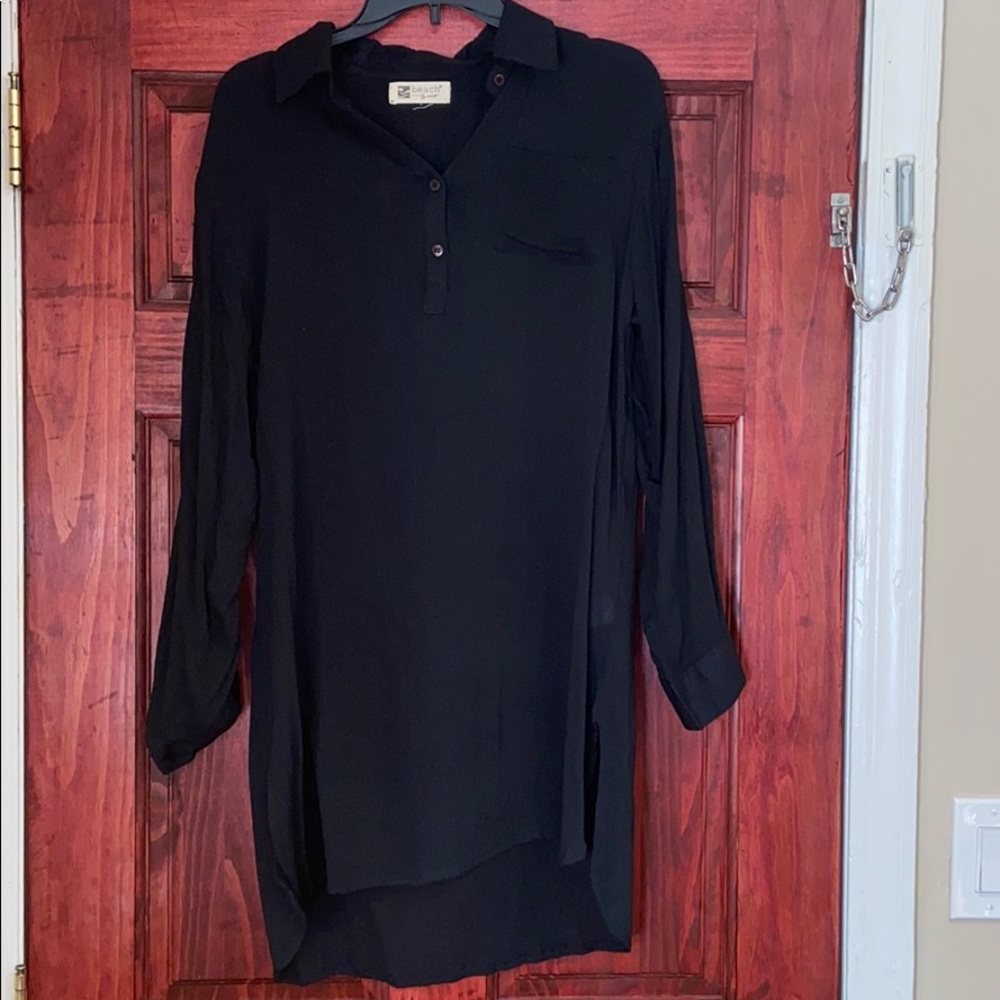 long sleeve, short dress
